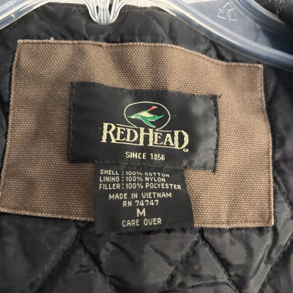 Men's Red Head Hooded Winter Jacket - Picture 4 of 4